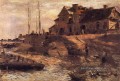 Przysta na solcu 1883 Aleksander Gierymski Realism Impressionism